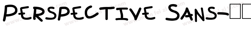 Perspective Sans字体转换